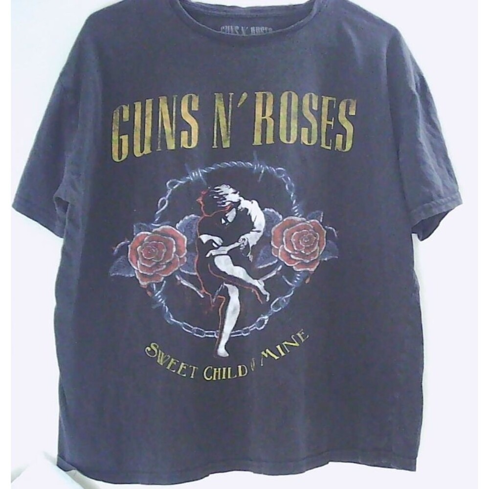 Vintage Y2K Guns N Roses Sweet Child O Mine Rock Band Tee Classic Axl Rose